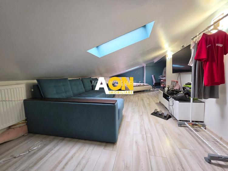 Apartament 3 camere + mansarda, cu garaj și boxă, mobilat, bloc nou - 13