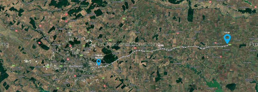 VANZARE TEREN CALARASI, A2, DOR MARUNT KM 63 DE LA DNCB, ST 97.856 MP - 2