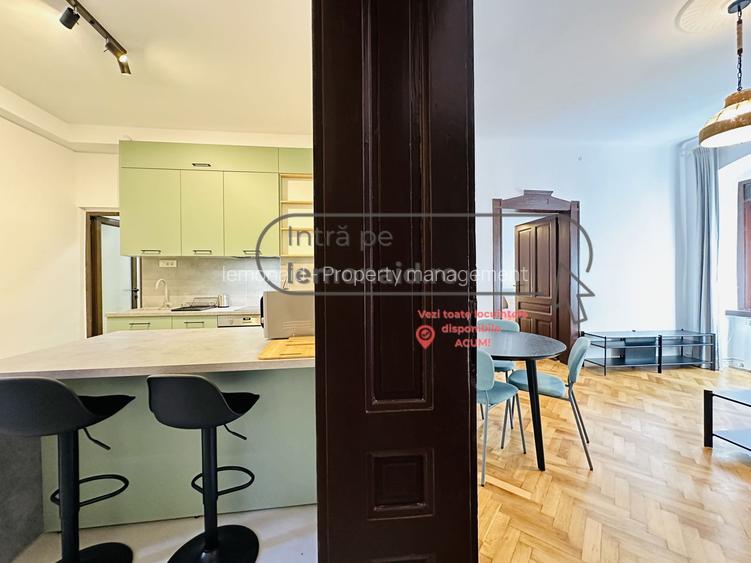 Apartament cu 2 camere | Ultracentral | Disponibil din 27 aprilie 2026 - 7