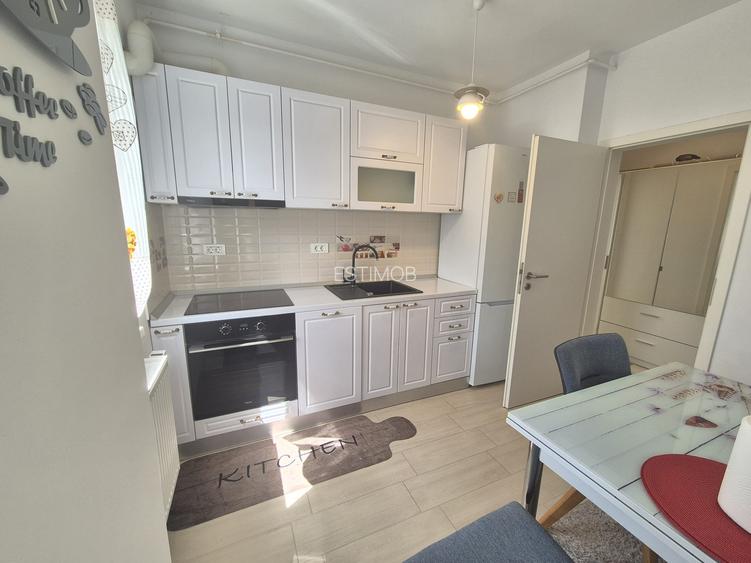 Chirie apartament 2 camere parcare subterana mobilat si utilat lux zona Coresi - 12