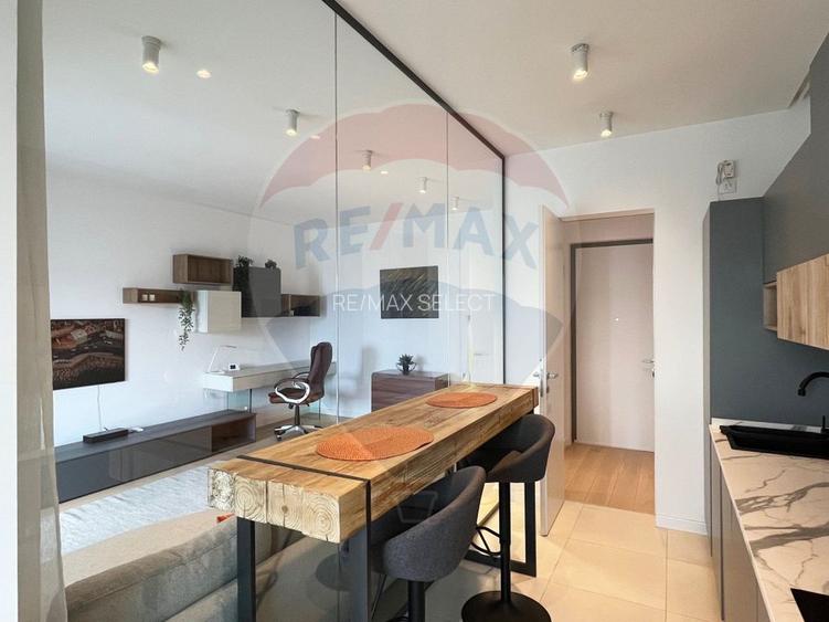 2 camere Nusco City, Pipera-Aviatiei, complet mobilat, parcare inclusa - 7