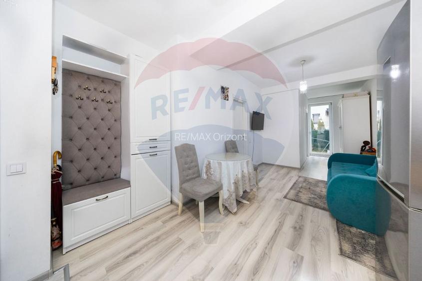 Studio cu curte proprie și parcare, mobilat, Sânpetru – 38 mp - 5