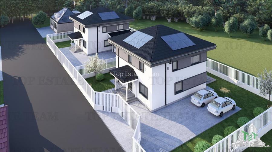 Vila de lux, independenta energetic, 255mp, 650mp teren, langa Padurea Snagov, j - 5