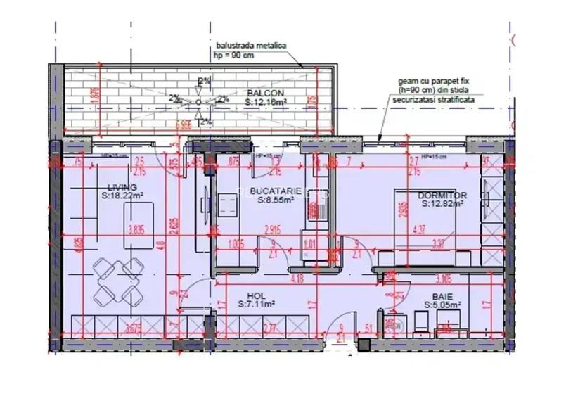 APARTAMENT 2 CAMERE DECOMANDAT 15 MIN METROU N TECLU PALLADY - 7