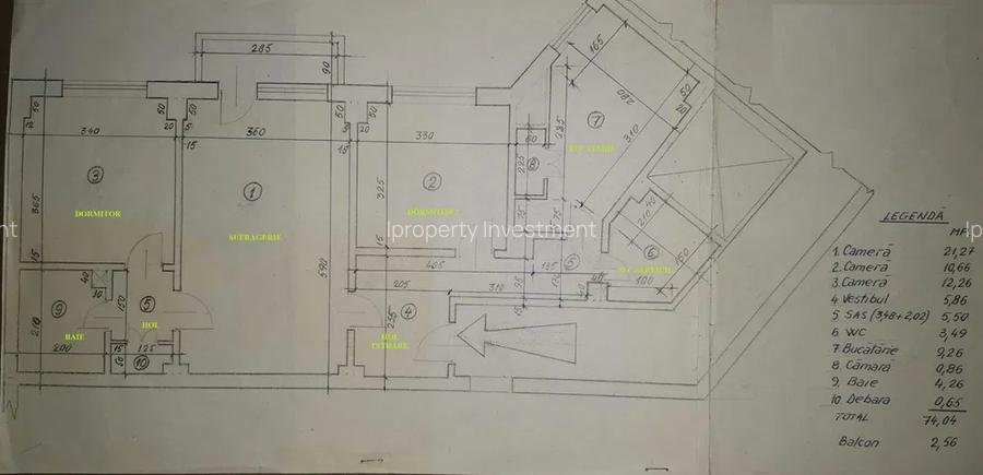 13 Septembrie, Marriott, Panduri | 3 Camere | 2 Bai | Balcon - 8