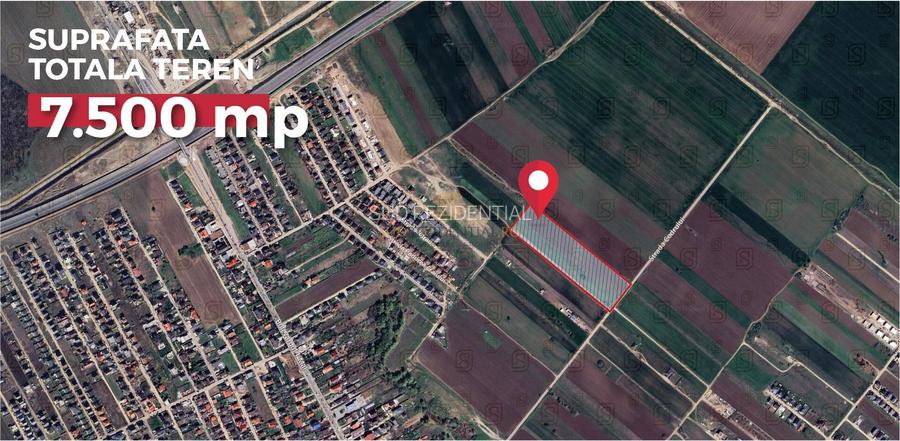 Lot de teren intravilan, 500 mp, Bd. 1 Mai, intrare Comuna Berceni - 4