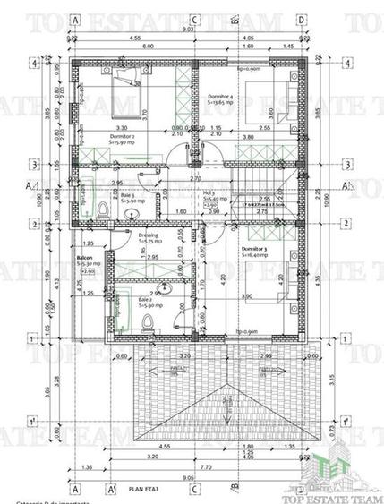 Vila individuala de vanzare in Buftea | Noua 2025 /5 camere/ Incalzire in pardos - 16