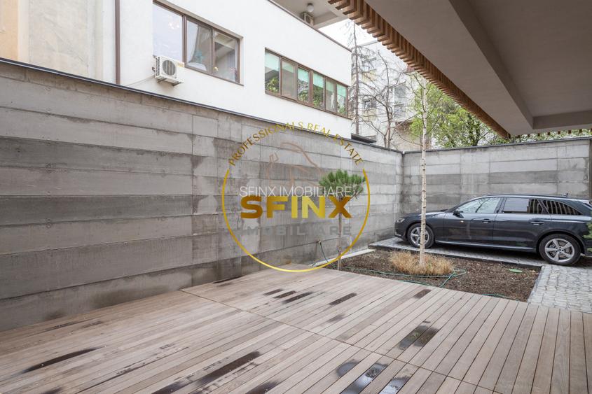 4 camere, duplex , curte proprie, 2 locuri de parcare  Dorobanti  - 26