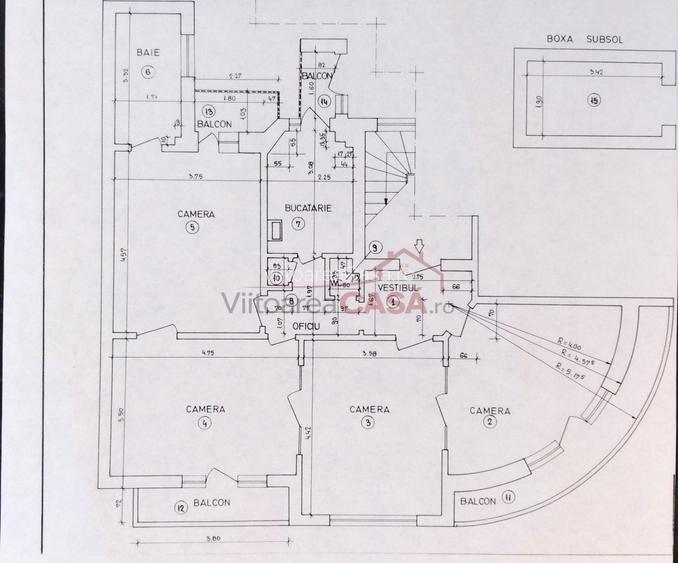 Ultracentral - 4 camere ultracentral - renovat - vila anvelopata - 1