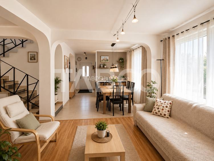 Casa individuala de vanzare - Sura Mica- 4 camere si 490 mp teren - 23