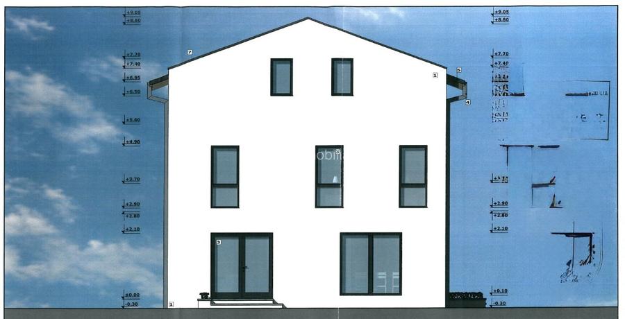 Casă individuală de vânzare la ROȘU - D+P+1+M - 258,89 mp - ZONA LIDL - 7