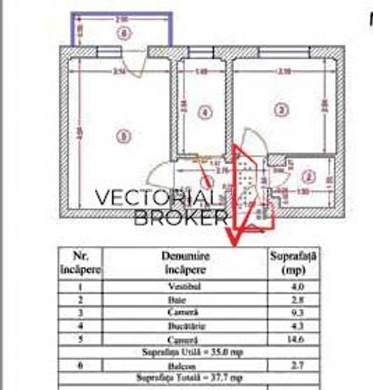 2 camere decomandat Spitalul Pantelimon - 1