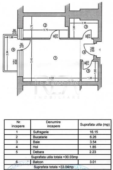 Garsoniera, Titan, an 2009, parcare, 33 mp - 6