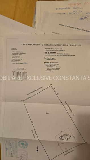Teren 5.465 mp intravilan și front stradal – Topraisar, Constanța Comision Zero - 1