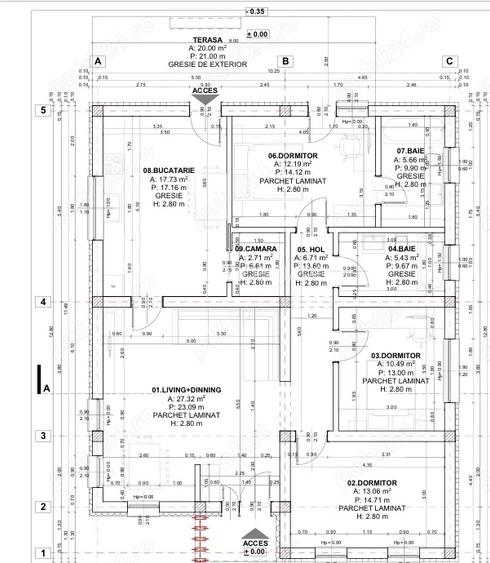 Casa parter moderna-Domnesti constructie 2025 teren 400 mp - 2