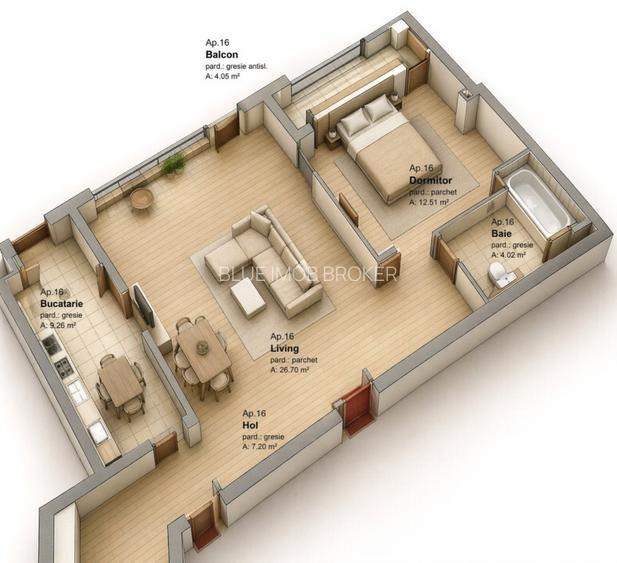 La 5 min de Copou, bloc nou intabulat, la doi pasi de Alpha Bank Pacurari - 2
