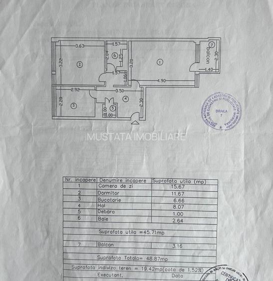 Apartament 2 camere Renovat Total, zona Garii. Suprafata 48mp. - 12