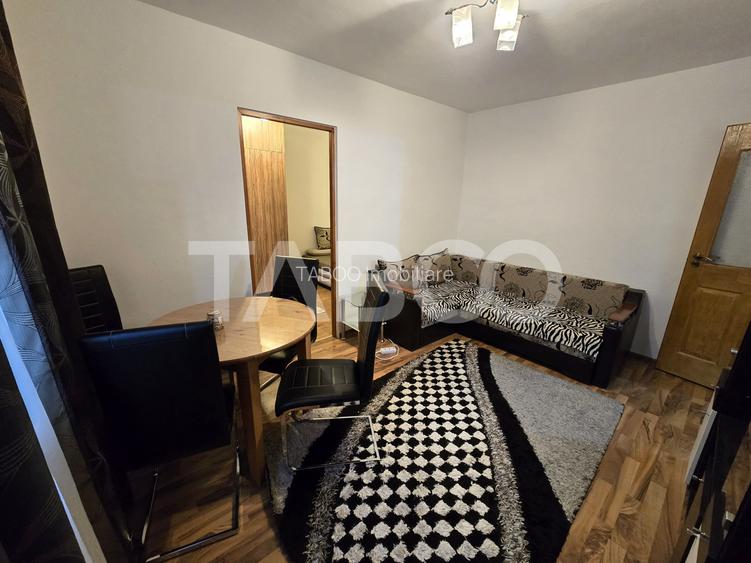 Apartament 3 camere etaj intermediar mobilat balcon zona Tiglari Sibiu - 11