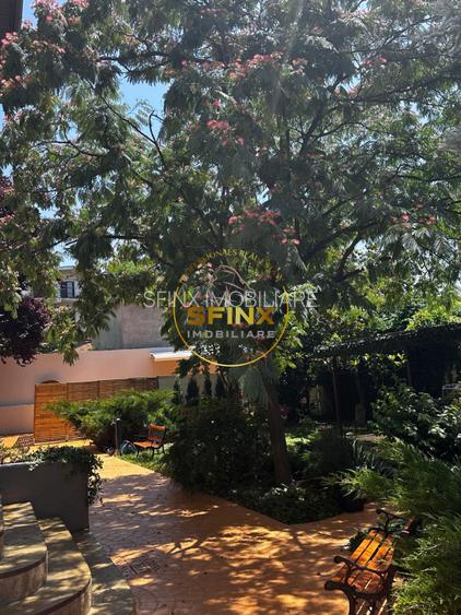 Cismigiu, inchiriere vila interbelica renovata, curte mare, parcare - 42