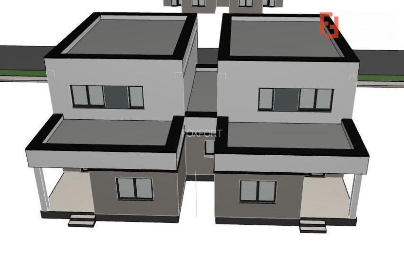 Duplex cu 4 camere de vanzare si teren de 335 mp - zona Sacalaz - 2