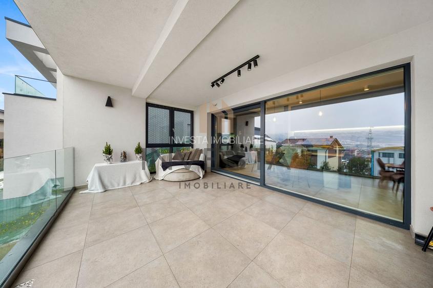 Duplex ultrafinisat | 4 camere | Gradina proprie | Vedere superba | - 9