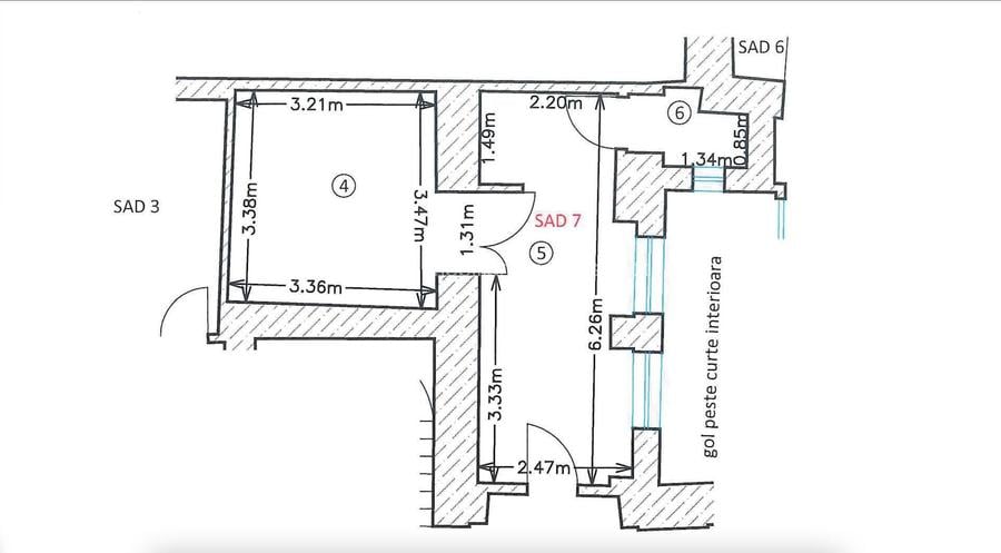 Spatii de birouri Ultracentral suprafață  de 27.7 mp - 2