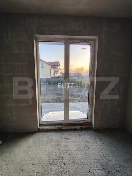 Casa semifinisata individuala 120 mp utili, teren 805 mp, Tureni - 12