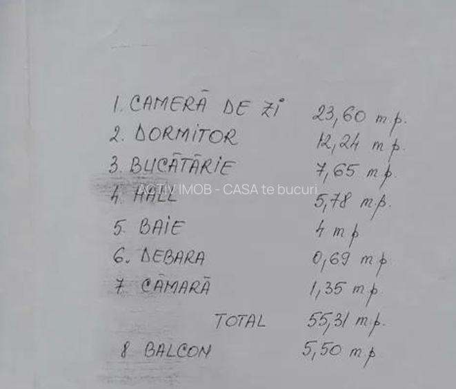 2 camere Unirii -Corneliu  Coposu, central - 3