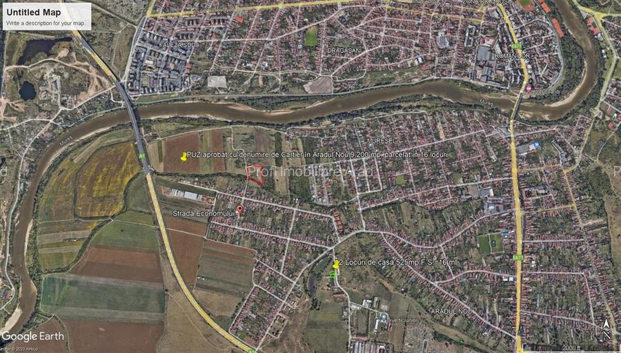 Proiect imobiliar cu PUZ la intrare pe noul Pod peste Mures in Aradul Nou - 7