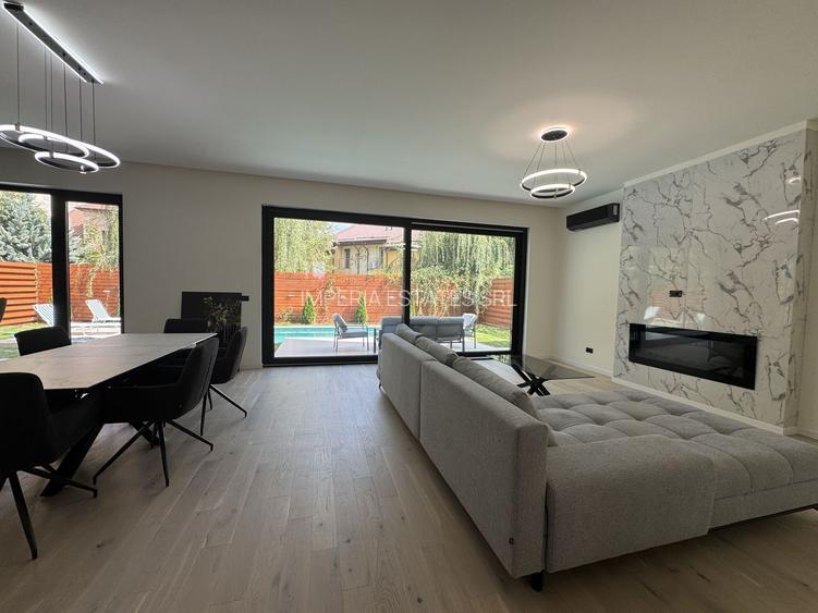 NOU!!Vila individuala minimalista cu finisaje premium, PISCINA si GARAJ - 8