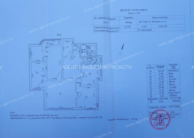 Pentru afacerea ta! Spatiu comercial suprafata totala 135 mp ! Zona centrala ! - 3