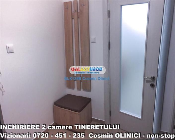 Inchiriere apartament 2 camere Tineretului vedere parc mobilat - 10