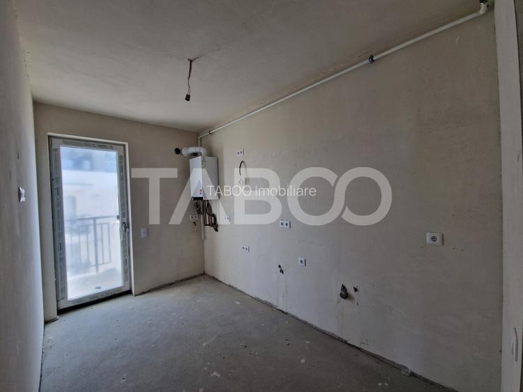 Apartament 63 mp utili 3 camere 2 bai gradina parter inalt Turnisor - 3