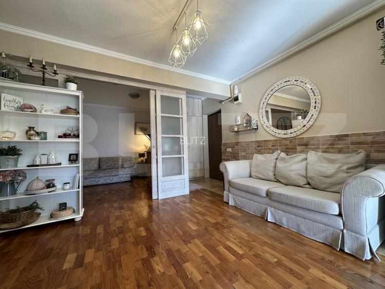 Apartament 2 camere + nișă birou, balcon, 67 mp, strada Florilor - 5