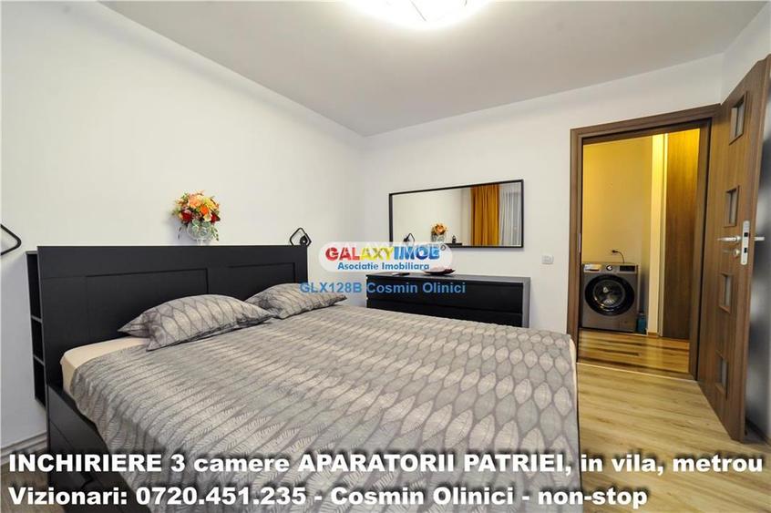 INCHIRIERE 3 camere BERCENI - Aparatorii Patriei, metrou, in vila - 9