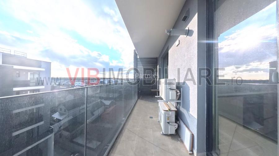 Apartament 2025 bucatarie mobilata si utilata 2 balcoane Straulesti - 11