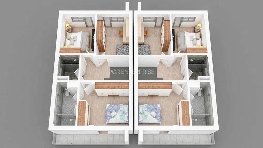 Oferta! Casa noua tip Duplex, 5 Camere, P+1E+M,in Otopeni - 2