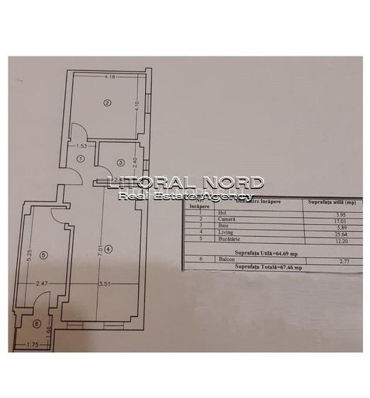 Casa de Cultura, bloc nou, ap. 2 camere, 67mp, etaj 2, mobilat,parcare subterana - 9