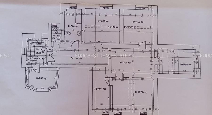 Dorobanti Capitale, proprietate formata din 2 apartamente+ Pod, in vila, - 2