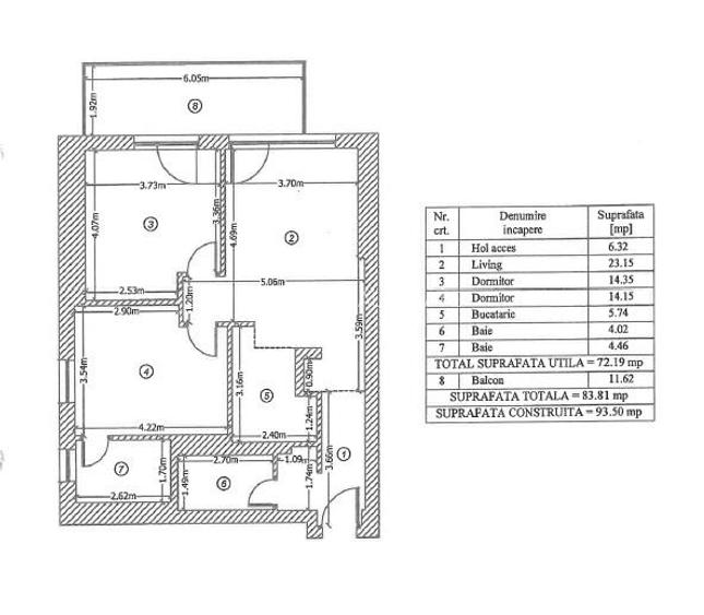 Apartament 3 camere de vanzare One Herastrau Towers - 29