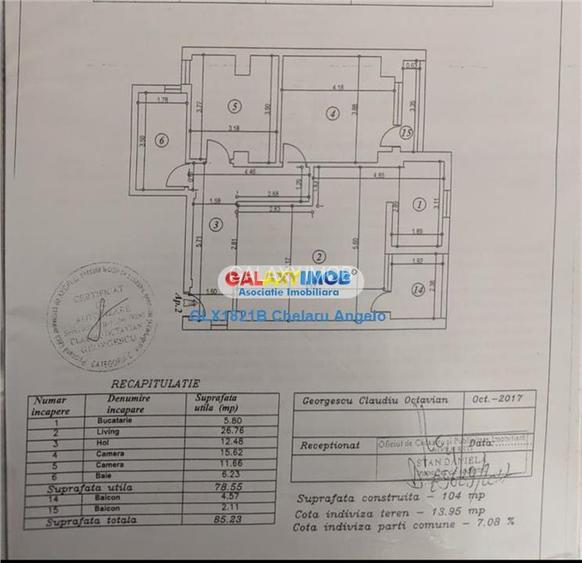 Aviatiei Zeletin Residence,ap 3 cam. 85 mp ,etj 1, cochet amenajat - 26