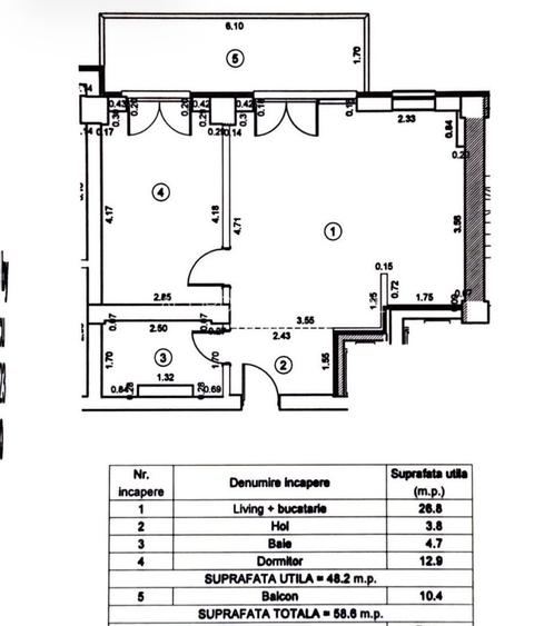 Apartament 2 camere zona Tomis Plus - 7