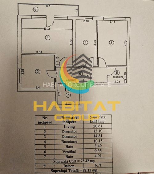 Ocazie Apartament 3 camere an 2021 la 5 minute de metrou - 18