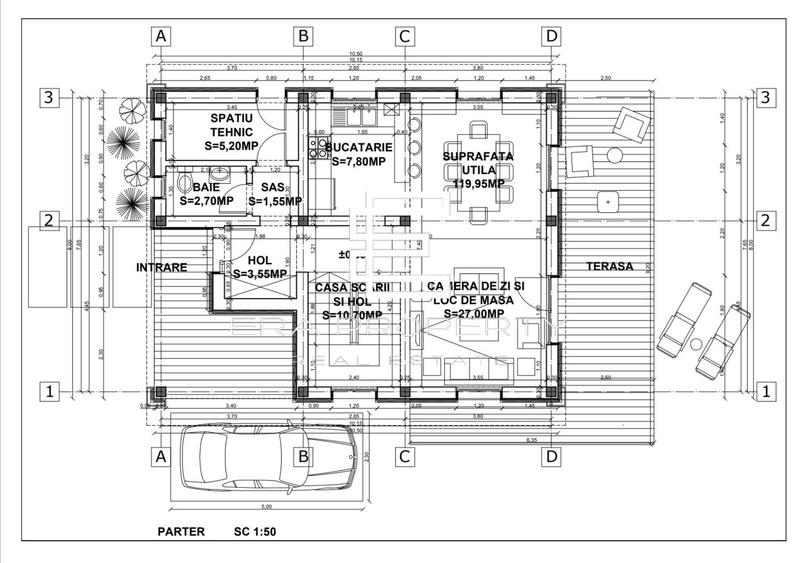 Casa individuala intabulata- teren 470mp, Talmaciu - 1
