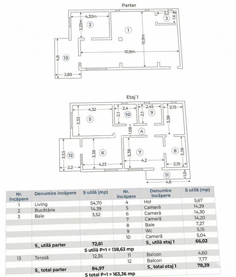 Duplex 5 camere 180mp | 0 comision | Otopeni - Central - 4