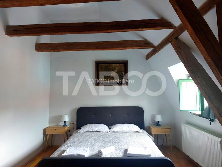 Casa 380 mp cu 6 apartamente individuale mobilate utilate Cisnadie - 14