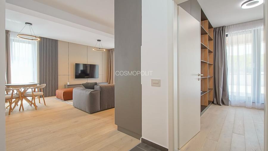 Apartament 4 camere Cosmopolit, terase 95 mp, intabulat, mobilat utilat - 9