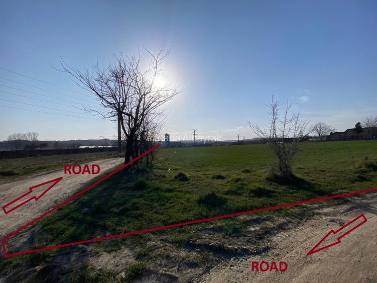 Teren investiție 5.500 mp lângă A2 – dublă deschidere 55 m / 101 m – utilități  - 7