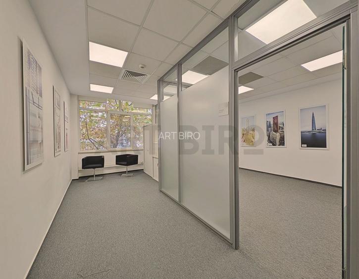 Zero comision, 200-600mp birou mobilat, move-in, Preciziei, 9' metrou - 5