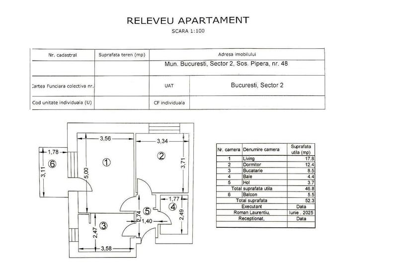 Vanzare - Apartament - 2 camere+balcon - Nusco City-Aviatiei-Promenada - 1